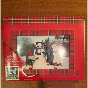 Christmas Recordable Memory Album Hallmark New